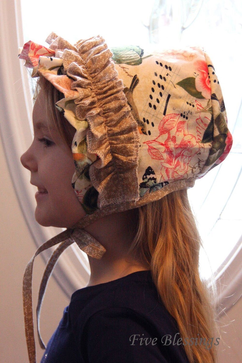 Beauty's Bonnet Sizes NB to 5T Kids PDF Pattern image 9