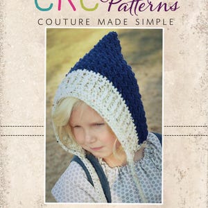 Sidda's Pixie Bonnet Crochet PDF Pattern Doll to Tween/Adult sizes