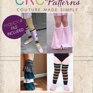 Thread Faction 120 Footloose Dance Leggings/legwarmers PDF Sewing Pattern  Girls Sizes 2 10 -  Canada