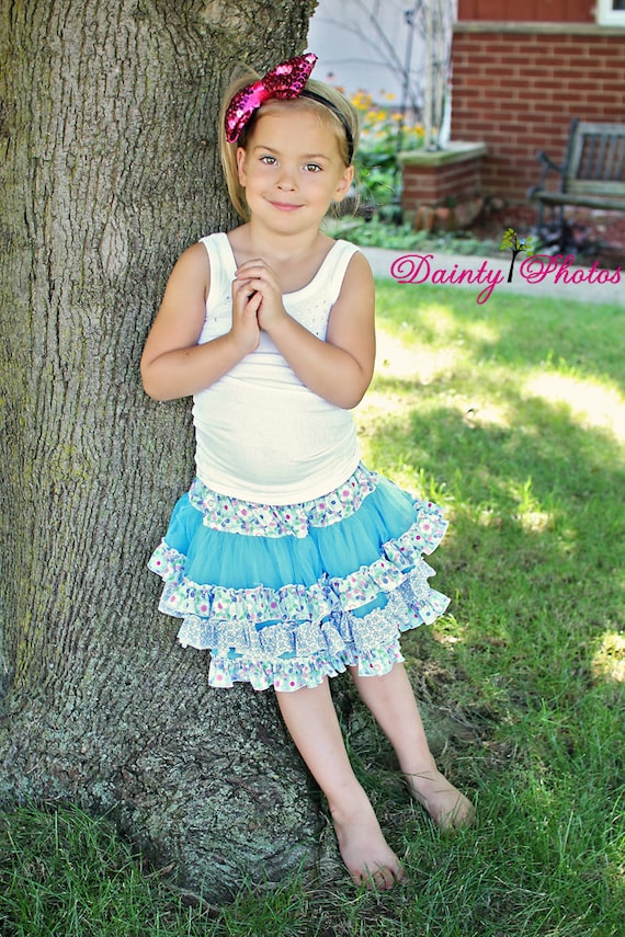 Coco's Fabric Pettiskirt  PDF Pattern size 6/12 months to size 8 girls