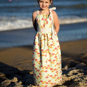 Paulette's Pillowcase Maxi Dress PDF Pattern Sizes 6/12m to 8 girls image 4