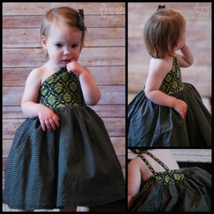 Paris' Party Dress PDF Sewing Pattern sizes Newborn to 15/16 Kids Plus FREE Doll Pattern image 8