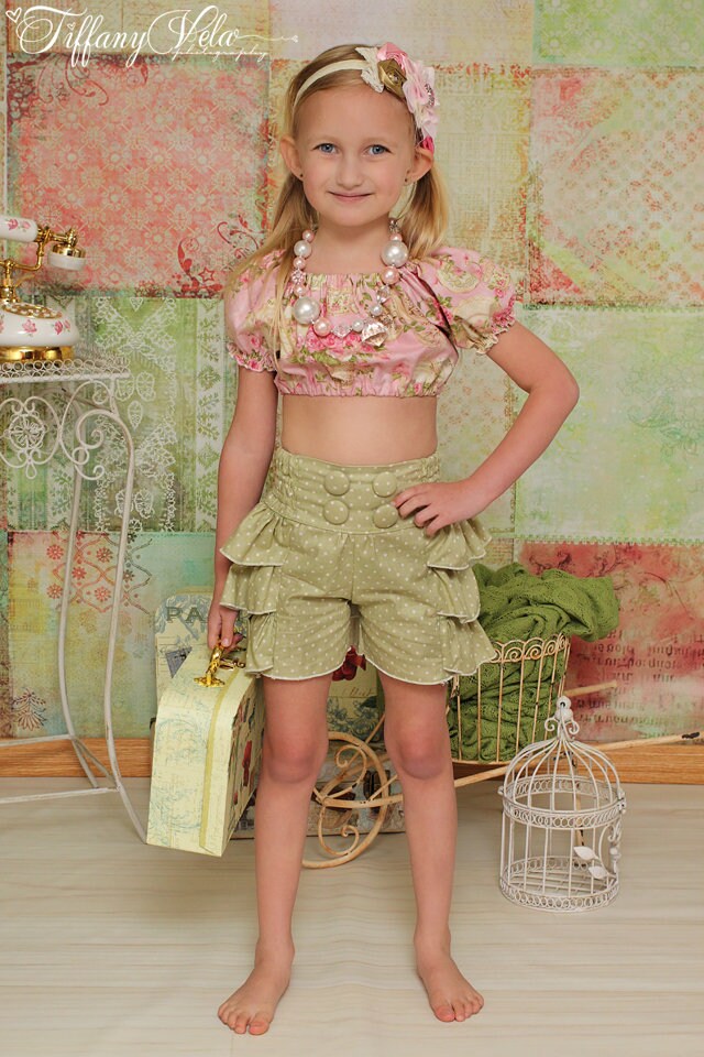 sage green capris