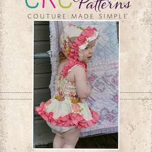 Beauty's Bonnet Sizes NB to 5T Kids PDF Pattern image 1