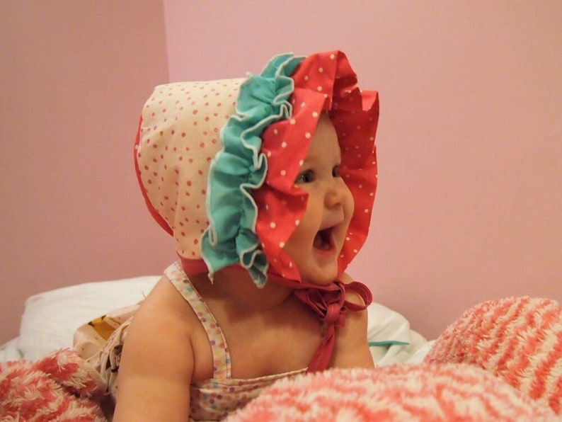 Beauty's Bonnet Sizes NB to 5T Kids PDF Pattern image 3