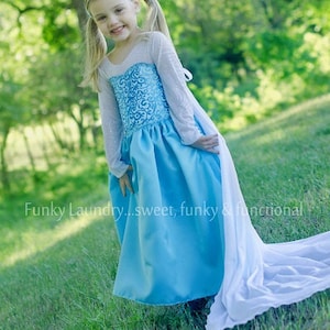 Elise's Everyday Princess Dress PDF Pattern Sizes 6/12m to girls 8