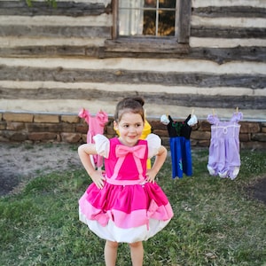 Wilhelminas Transformation Dress Sizes PDF Pattern Sizes 2T to 14 image 3