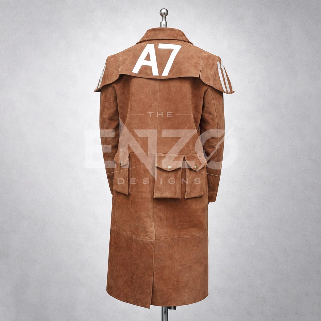 NCR Ranger Duster Coat, Fallout New Vegas Cosplay Trench, Men's Canvas ...