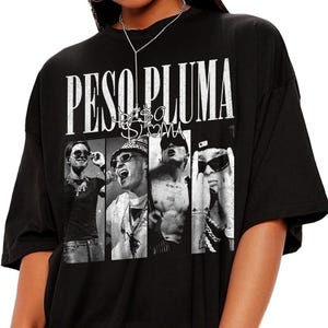 Vintage Peso Pluma 90s Graphic Tee, Peso Comfort Colors Shirt, Pura Doble P Merch, Mexican Artist Fan Gift