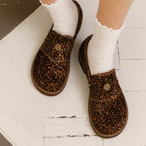 Leopard Print Hair-On Leather Loafers – Handmade Italian Women's Shoes