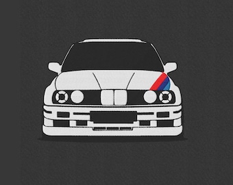 Car Embroidery Design  (Instant Download)