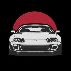 Car Embroidery Design  (Instant Download)
