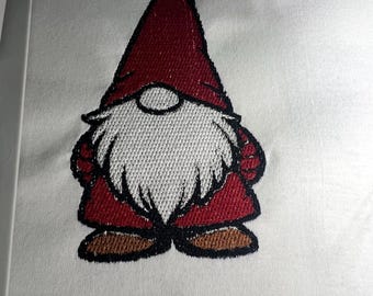 Gnome Embroidery Design  (Instant Download)