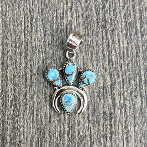 Stamped Navajo Pendant - Etsy