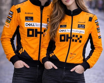 Lando Norris McLaren Racing Jacket | F1 Motorsport Jacket for Men & Women