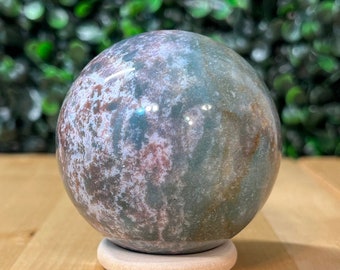 Ocean Sea Jasper Sphere Madagascar