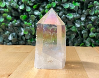 DISCOUNTED Beautiful Quartz Brazil Crystal Tower Point Wand