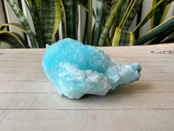中国 雲南省産 ブルーアラゴナイト 鉱物標本 ブルーアラゴナイト Mermaid 中国雲南省産 15g/鉱物・結晶原石