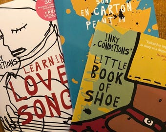 Contrato para 3 livros da Inky Conditions