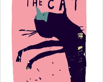 Lá vem o gato, disse o gato.
