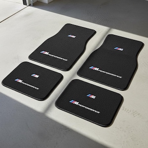 M Performance Car Floor Mats Set Of 4 Black Style|Car Accessories|BMW Style Design