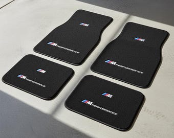 M Performance Car Floor Mats Set Of 4 Black Style|Car Accessories|BMW Style Design