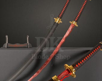 River of Blood Katana Life-Size Replica | Elden Ring Katana | Full Tang Katana | Real Katana | Cosplay Sword | Gamers Gift for Him