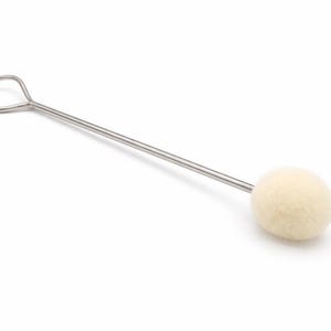 5x Aplicador de cera para setas, aplicador de cera en forma de bola de fieltro, herramienta de inoculación de troncos, accesorio para cultivo de micología, hongos shiitake, melena de león