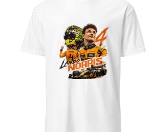 Lando Norris Mclaren racing Short-Sleeve Unisex T-Shirt