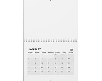 Calendario FIT OTT 2026 / Calendario da parete