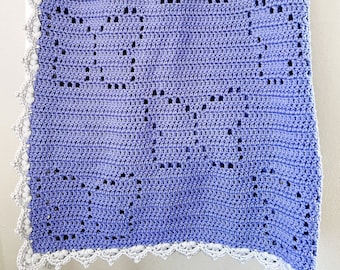 Crochet Afghan Butterfly Pattern Papillon