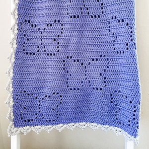 Crochet Afghan Butterfly Pattern Papillon