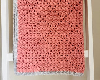 Crochet Afghan Pattern Diamonds