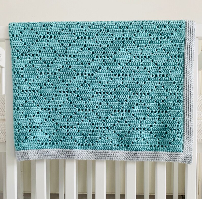 Crochet Afghan Pattern Wedding Ring Etsy