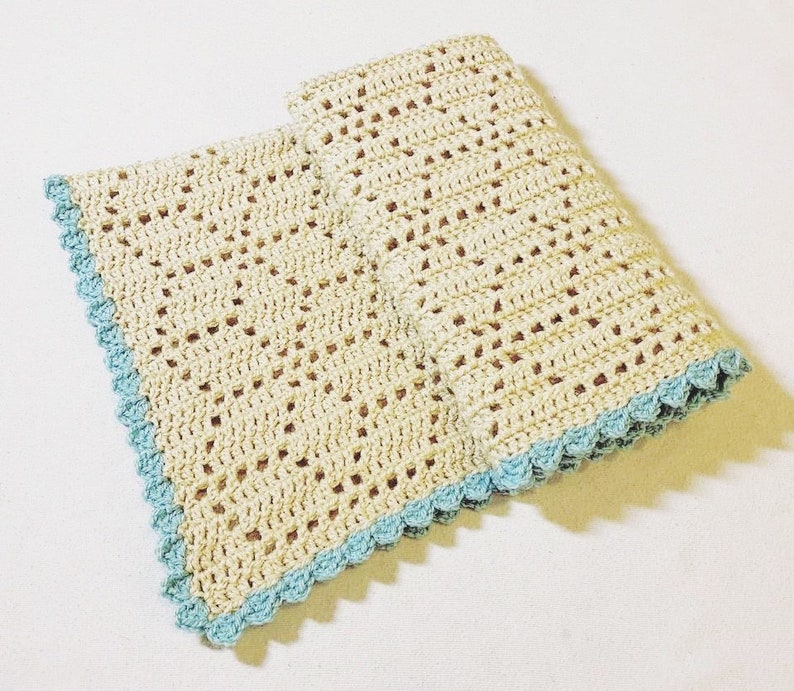 Crochet Afghan Pattern Tumbling Blocks image 1