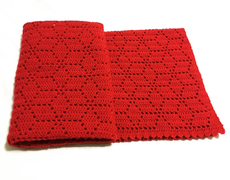 Crochet Afghan Pattern Tumbling Blocks image 6