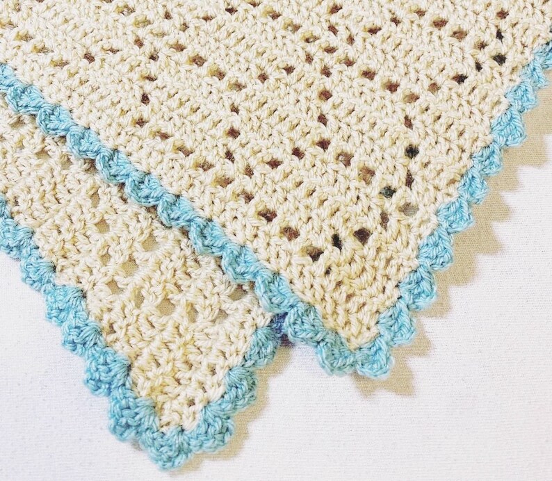 Crochet Afghan Pattern Tumbling Blocks image 2