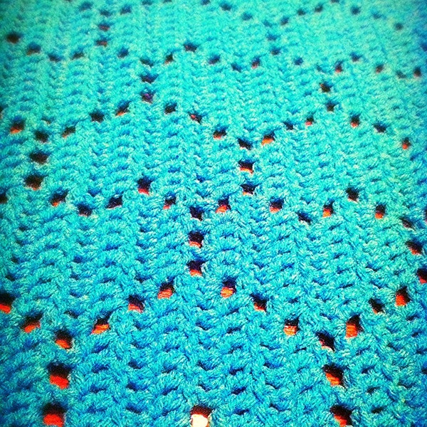 Crochet Afghan Pattern Eternal Hearts