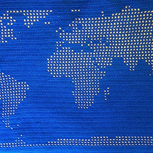Crochet Afghan Pattern World Map image 8