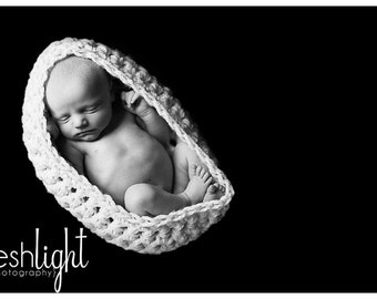 Crochet Cocoon Pattern for Newborn Photography