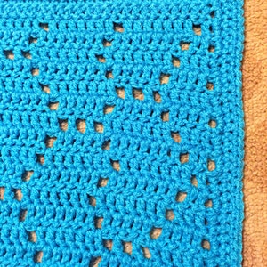 Crochet Afghan Pattern Eternal Hearts image 4