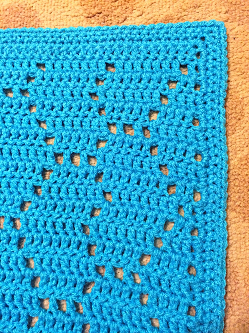 Crochet Afghan Pattern Eternal Hearts image 4