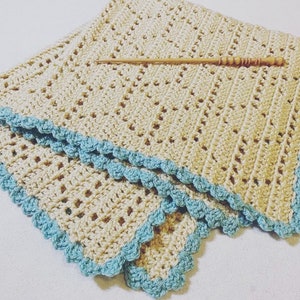 Crochet Afghan Pattern Tumbling Blocks image 3