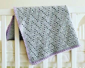 Crochet Afghan Pattern Ziggy Zaggy