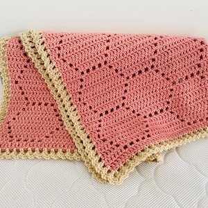 Crochet Blanket Pattern Honeycomb
