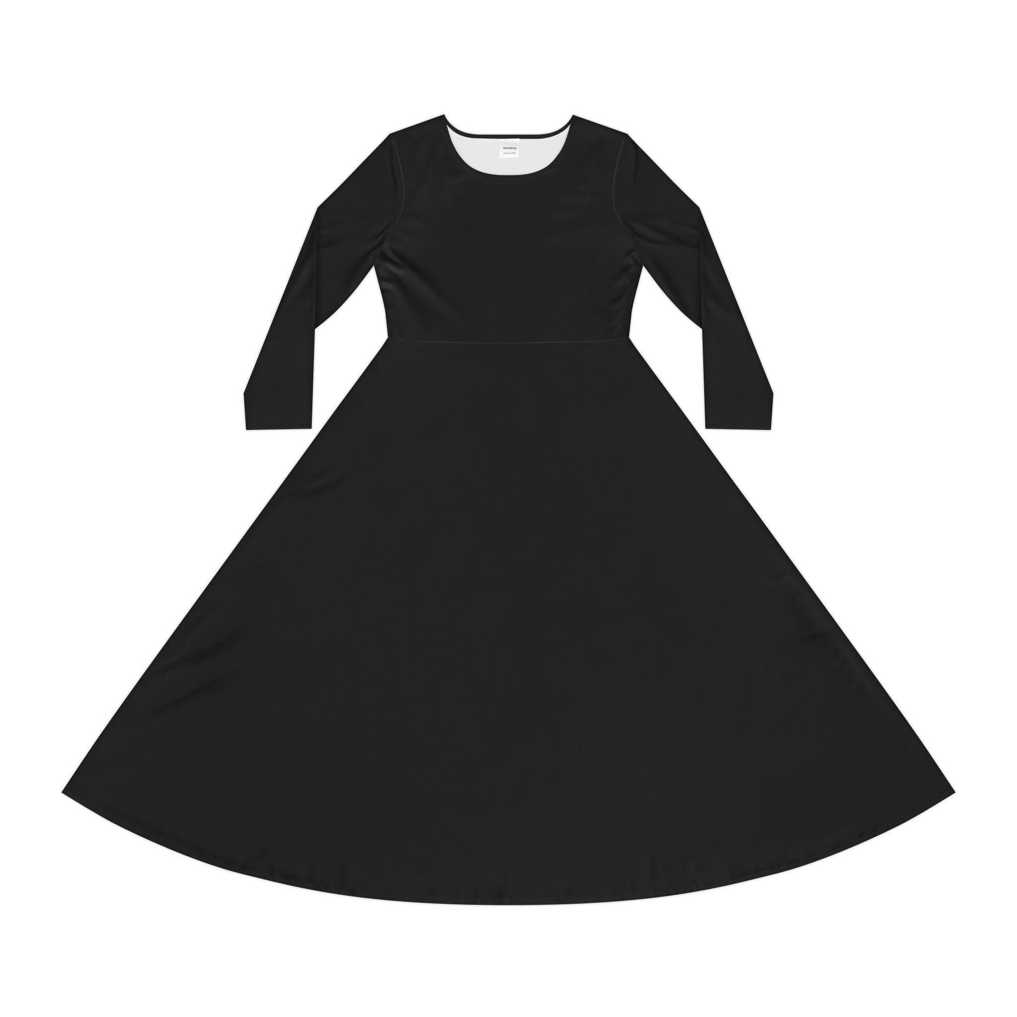 Black Dance Praise Worship Dress, Women's Long Sleeve Dress, Church Dance,  Dance Worship - Etsy