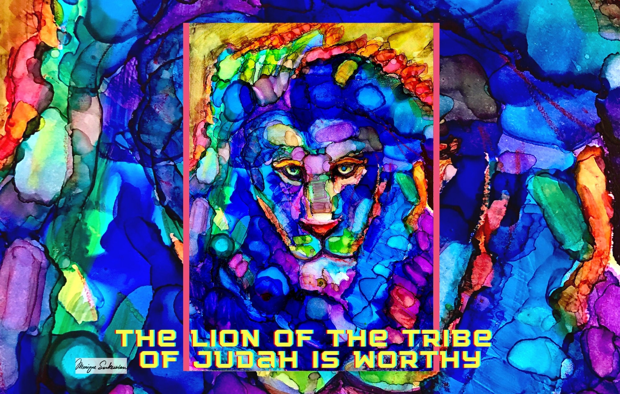 FREE SHIPPING Purple Lion of Judah Silk Art Worship Flag - Etsy