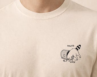 Research Raccoon Shirt, Funny Raccoon Meme Shirt, Minimalist Raccoon Tee, Pocket Raccoon Shirt, Trash Panda Shirt, Raccoon Lover Gift