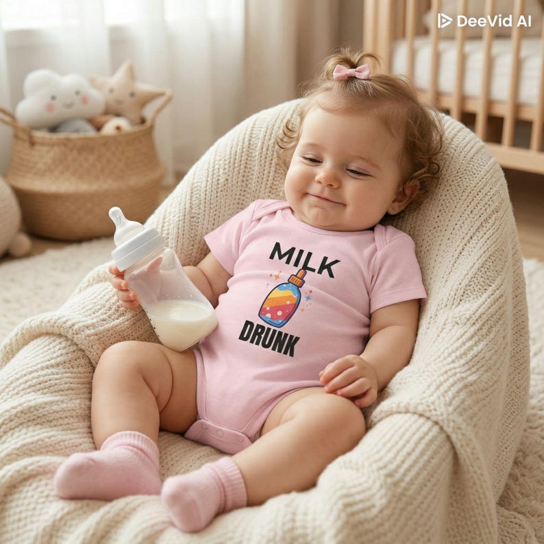 Milk Drunk Baby Onesie