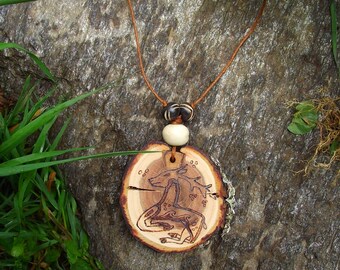 The celtic deer - Pagan jewellery- Celtic necklace